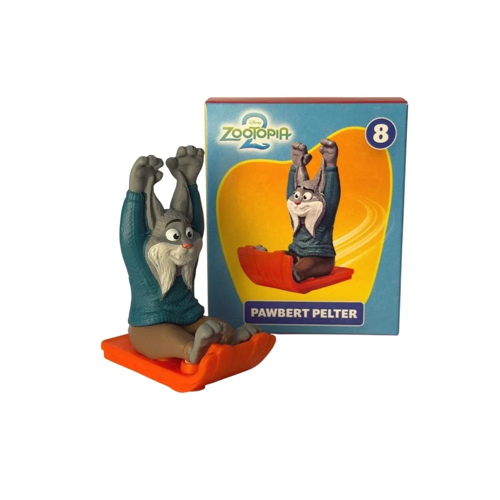 McDonald's Happy Meal‎ Toy Disney Zootopia 2 - #8 Pawbert Pelter NEW